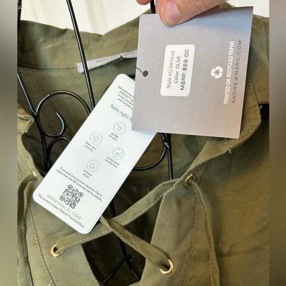 Marc New York Andrew Marc Longsleeve Top - Picture 13 of 16